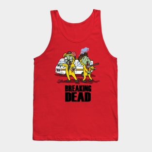 Funny Zombies Cartoon Gift For Zombie Lovers Tank Top